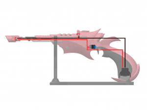 Klingon Disruptor - Star Trek - Printable - STL files 3D Print Model