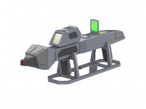 Type 3 Next Generation Phaser Rifle - Star Trek - Printable - STL files 3D Print Model