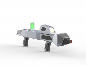 Rifle Phaser Tipo 3 de pr&oacute;xima gera&ccedil;&atilde;o - Star Trek - Para impress&atilde;o - Arquivos STL Modelo de Impressão 3D