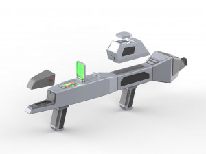 Type 3 Next Generation Phaser Rifle - Star Trek - Printable - STL files 3D 프린트 모델