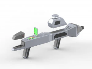 Rifle Phaser Tipo 3 de pr&oacute;xima gera&ccedil;&atilde;o - Star Trek - Para impress&atilde;o - Arquivos STL Modelo de Impressão 3D