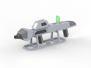 Rifle Phaser Tipo 3 de pr&oacute;xima gera&ccedil;&atilde;o - Star Trek - Para impress&atilde;o - Arquivos STL Modelo de Impressão 3D