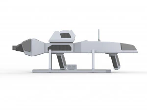 Rifle Phaser Tipo 3 de pr&oacute;xima gera&ccedil;&atilde;o - Star Trek - Para impress&atilde;o - Arquivos STL Modelo de Impressão 3D