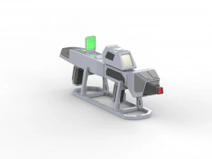 Rifle Phaser Tipo 3 de pr&oacute;xima gera&ccedil;&atilde;o - Star Trek - Para impress&atilde;o - Arquivos STL Modelo de Impressão 3D