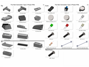 Type 3 Next Generation Phaser Rifle - Star Trek - Printable - STL files 3D 프린트 모델