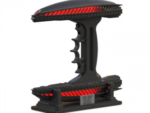 Romulano Disruptor - Star Trek Picard - Para impress&atilde;o - Arquivos STL Modelo de Impressão 3D