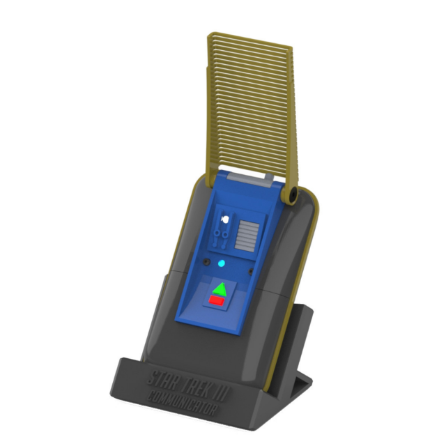 Communicator - Star Trek III - Printable - STL files 3D Print Model .c4d .max .obj .3ds .fbx .stl .blend 