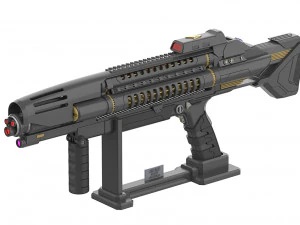 Starfleet Phaser Rifle - Star Trek Discovery - Printable - STL files 3D Print Model