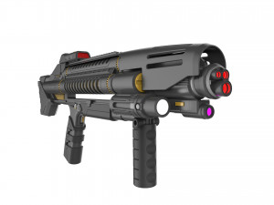 Starfleet Phaser Rifle - Star Trek Discovery - Printable - STL files Model Cetak 3D