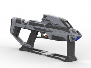 Starfleet Rifle - Star Trek Picard - Printable - STL files Modello di stampa 3D
