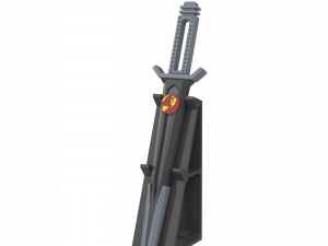 Terran Empire Dagger - Star Trek - Printable - STL files 3D प्रिंट मॉडल