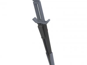 Terran Empire Dagger - Star Trek - Printable - STL files Model Cetak 3D