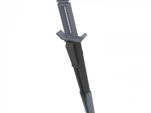 Terran Empire Dagger - Star Trek - Printable - STL files 3D Print Model