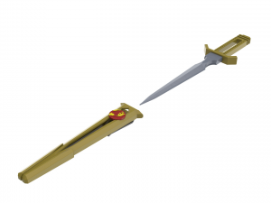 Terran Empire Dagger - Star Trek - Printable - STL files Model Cetak 3D