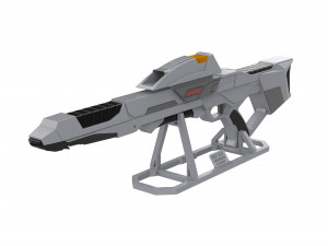 Type 3A Phaser Rifle - Star Trek - Printable - STL files 3D प्रिंट मॉडल
