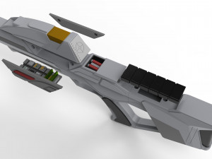 Type 3A Phaser Rifle - Star Trek - Printable - STL files 3D प्रिंट मॉडल