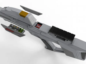 Type 3A Phaser Rifle - Star Trek - Printable - STL files 3D Print Model