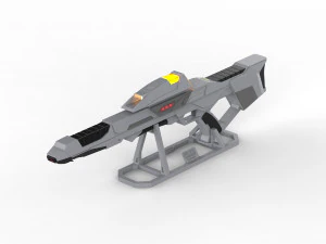 Type 3A Phaser Rifle - Star Trek - Printable - STL files 3D Print Model