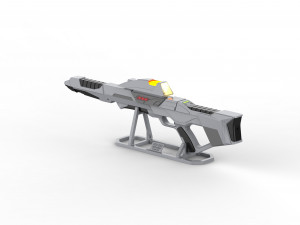 Type 3A Phaser Rifle - Star Trek - Printable - STL files 3D प्रिंट मॉडल