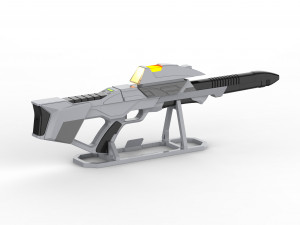 Type 3B Phaser Rifle - Star Trek - Printable - STL files 3D 프린트 모델