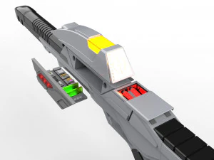 Type 3B Phaser Rifle - Star Trek - Printable - STL files 3D Print Model