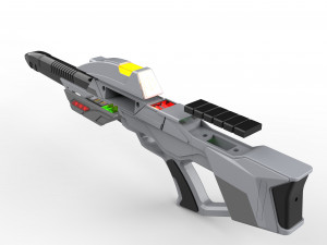 Type 3B Phaser Rifle - Star Trek - Printable - STL files 3D 프린트 모델