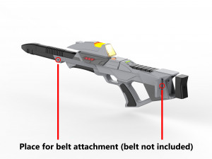 Type 3B Phaser Rifle - Star Trek - Printable - STL files 3D 프린트 모델