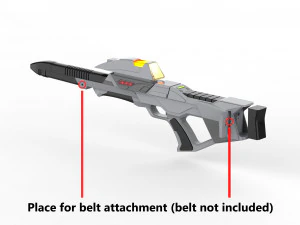 Type 3B Phaser Rifle - Star Trek - Printable - STL files 3D Print Model