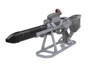 Type 3 Nemesis Phaser Rifle - Star Trek - Printable - STL files Modelo de impresión 3D