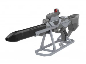 Type 3 Nemesis Phaser Rifle - Star Trek - Printable - STL files 3D Print Model
