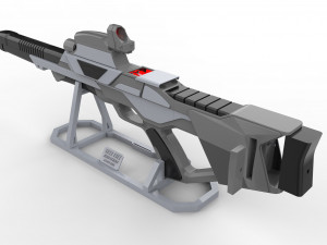 Type 3 Nemesis Phaser Rifle - Star Trek - Printable - STL files Modelo de impresión 3D