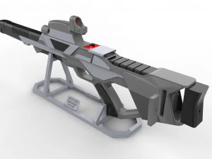 Type 3 Nemesis Phaser Rifle - Star Trek - Printable - STL files 3D Print Model