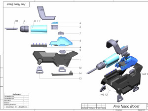 Ana Nano Boost - Overwatch - Printable - STL files Modèles 3D en vedette
