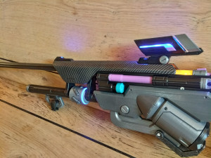 Ana Sniper Rifle - Overwatch - Printable - STL files - 3 SKINS 3D Print Model
