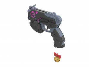 DVa Blaster Black Cat Skin - Overwatch - Printable - STL files 3D Print Model