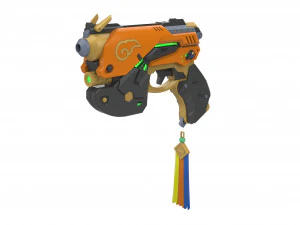 DVa Blaster Palaquin Skin - Overwatch - Printable - Файли STL 3D Принт Модель