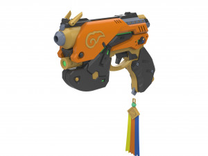 DVa Blaster Palaquin Skin - Overwatch - Printable - STL files 3D Print Model