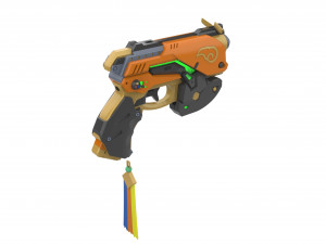 DVa Blaster Palaquin Skin - Overwatch - Printable - STL files 3D Print Model