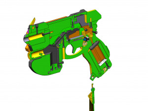 DVa Blaster Palaquin Skin - Overwatch - Printable - STL files 3D Print Model