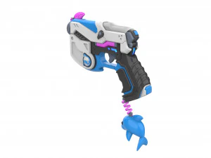 DVa Blaster Waveracer Skin - Overwatch - Printable - STL files 3D Print Model
