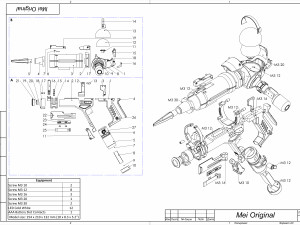 Mei Blaster - Overwatch - Printable - STL files 3D Принт Модель