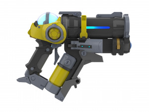 Mei Blaster Firefighter Skin - Overwatch - Printable - STL files Modelo de Impressão 3D