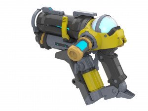 Mei Blaster Firefighter Skin - Overwatch - Printable - STL files Modelo de Impressão 3D