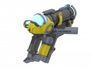 Mei Blaster Firefighter Skin - Overwatch - Printable - STL files Modelo de Impressão 3D