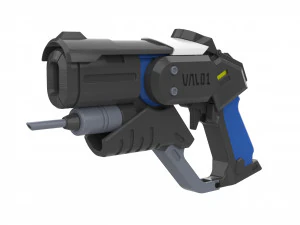 Sk&oacute;rka Mercy Blaster Combat Medic Ziegler-Overwatch-do druku-pliki STL Model do druku 3D