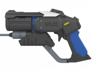 Mercy Blaster Combat Medic Ziegler Skin - Overwatch - Printable - STL files 3D Принт Модель