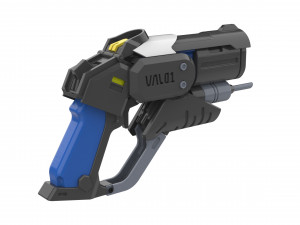 Mercy Blaster Combat Medic Ziegler Skin - Overwatch - Printable - STL files 3D Принт Модель