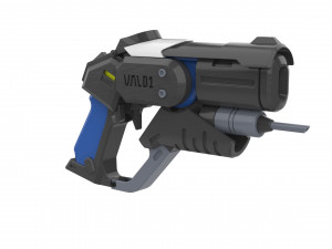 Mercy Blaster Combat Medic Ziegler Skin - Overwatch - Printable - STL files 3D Принт Модель