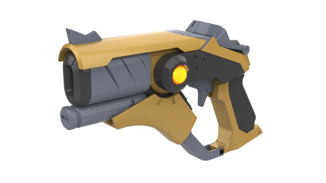 Mercy Blaster Devil Skin - Overwatch - Printable - STL files 3D-printmodel .c4d .max .obj .3ds .fbx .stl .blend 