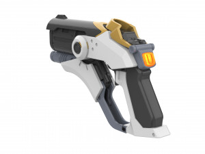 Mercy Blaster 3 Skins - Overwatch - Printable - STL files 3Dプリントモデル